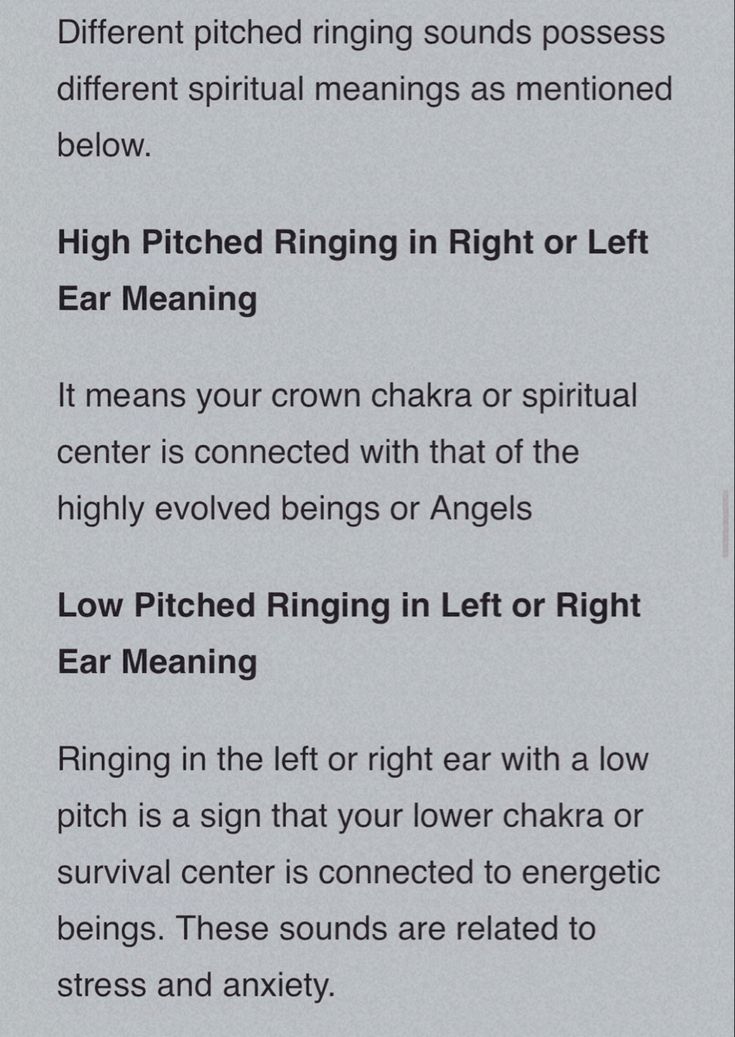 Spiritual Ear Ringing, Ringing In The Ears Meaning, Meaning Of Ringing In Ears, Low Ringing In Right Ear Spiritual, Ringing Right Ear Spiritual, High Pitch Ringing Left Ear Spiritual, Ear Ringing Meaning, Ringing In Ears Spiritual, Left Ear Ringing Spiritual Meaning