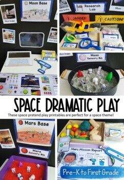 the space dramatic play is perfect for preschool