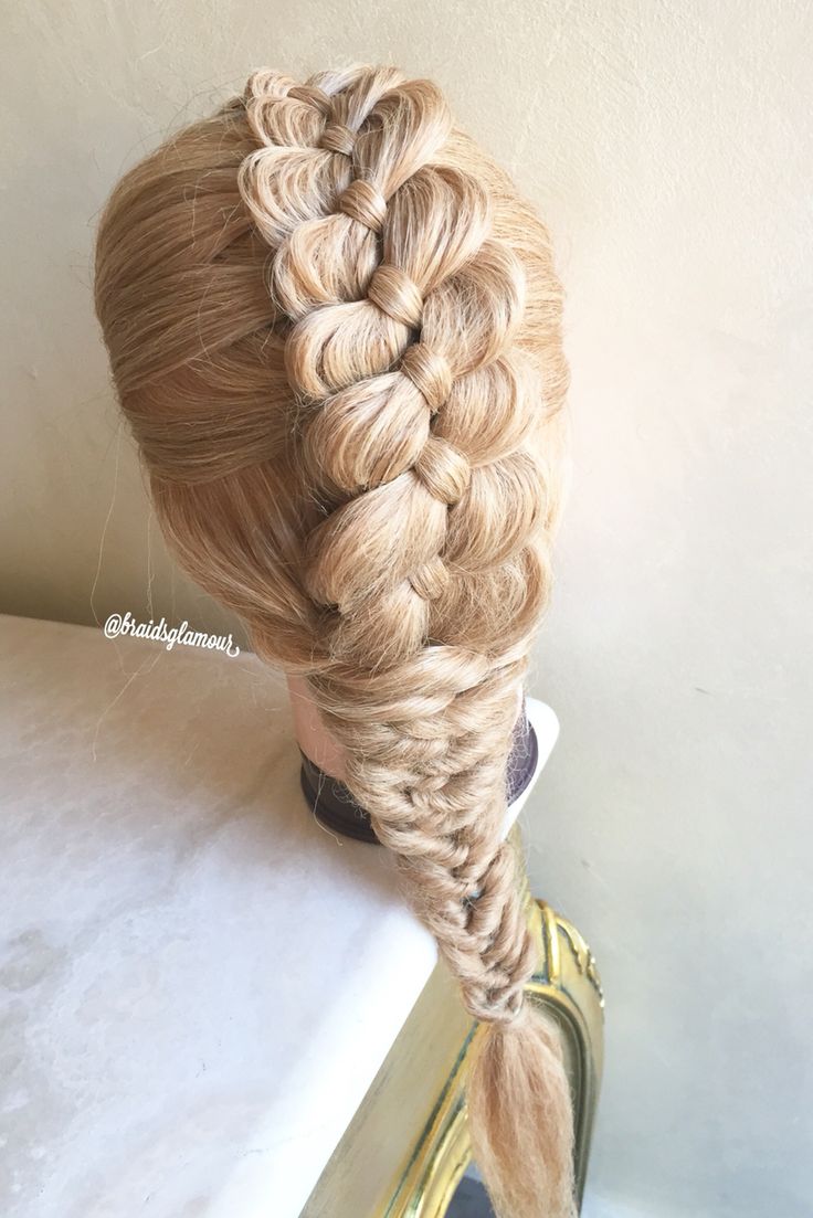 Dutch four strand into elastic braid Elastic Braid, Iron Curls, Long Hair Tips, Blonde Wigs, Holiday Hair, Fantasy Hair, Bright Blonde, Bridal Hairstyles, Amazing Hair