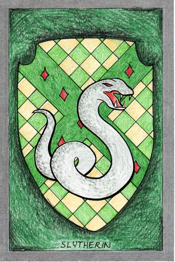 a drawing of a white snake on a green background