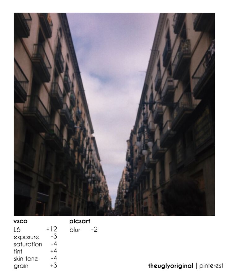 an image of a city street with buildings and balconies on the sides that are lined up against each other