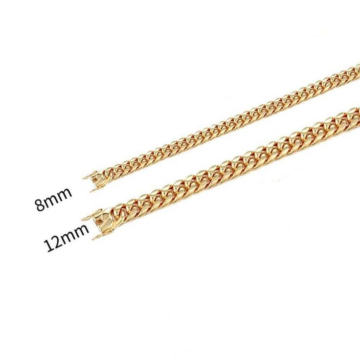 The perfect everyday piece and starter chain for everyone's jewelry collection. The 8mm Havana Cuban Chain necklace is a classic and timeless piece that you can dress up or down in any outfit. Handcrafted in surgical-grade 316 stainless steel and available in 5 lengths for the perfect fit. Classic Everyday Cuban Link Necklace, Tarnish Resistant, Classic Cuban Link Necklace Tarnish Resistant For Everyday, Classic Stainless Steel Cuban Link Necklace, Classic Stainless Steel Chain Necklace, Classic Cuban Link Necklace With Adjustable Chain, Elegant Cuban Link Necklace In Stainless Steel, Classic Stainless Steel Cuban Link Necklace With Curb Chain, Classic Cuban Link Chain Necklace For Everyday, Classic Stainless Steel Cuban Link Necklace With Adjustable Chain