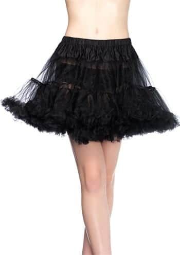 Take your costume up a notch with these wonderful, tulle petticoat.  Petticoat (or floofy as we call them) features two layers of white tulle, a ruffle hem, and  satin detailing at the top just under the elastic waistband.  One size will fit most adults and teens. Tulle Petticoat, Tule Rok, Lightweight Skirt, Rockabilly Outfits, Elegant Moments, Black Layers, Leg Avenue, Black Tulle, Black Swimwear