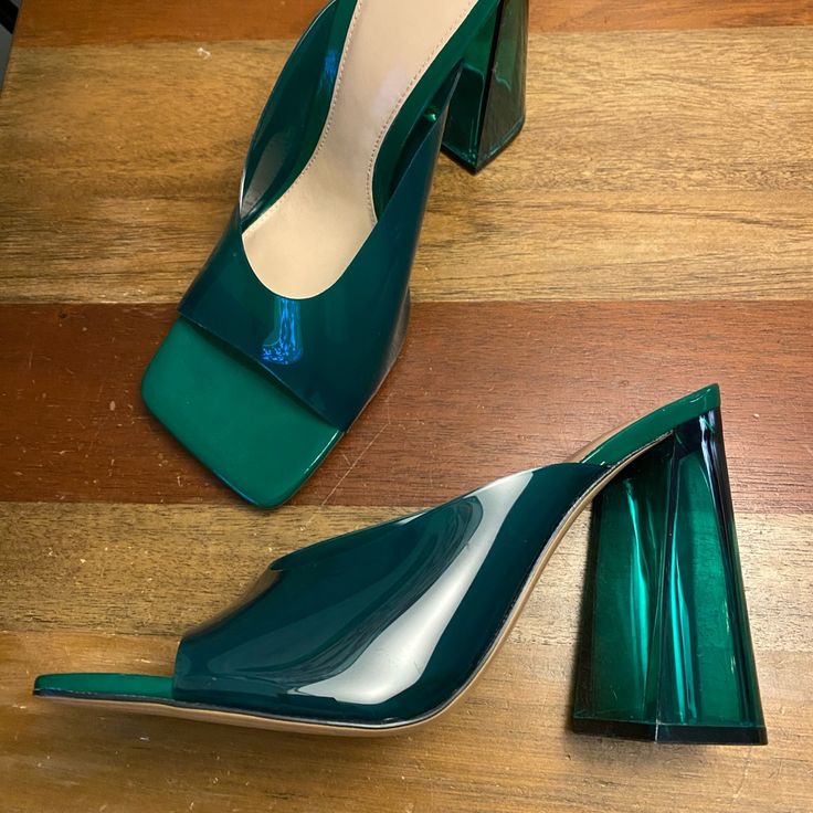 Nwot - Out Of Stock At Zara.Com 4 Inch Heel Statement Shoes! Size 41/9.5 When Making Offers, Please Be Thoughtful. Fees Are Paid For By The Seller To Include A Percentage Taken By Poshmark And On Some Posts Shipping. Low Offers Will Not Be Accepted. Thank You! Zara High Heels With Stacked Heel, Zara Heels With Stacked Heel And Round Toe, Green Heels With Padded Heel, Trendy Green Heels With Sculpted Heel, Green Open Toe Heels For Formal Occasions, Green Heels With Wrapped Heel For Formal Occasions, Green Wrapped Heel Heels For Formal Occasions, Zara Block Heels With Wrapped Heel, Zara Trendy Heels With Stacked Heel