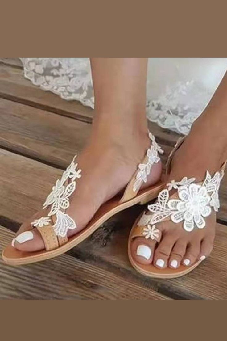 It can be matched with casual wear, shorts, jeans, and is suitable for many occasions, such as shopping, traveling, dating and walking. Bohemian Sandals, Barefoot Sandal, Wedding Slippers, Mid Heel Boots, Holiday Shoes, Buckle Ankle Boots, Brown Flats, Wedding Sandals, Casual Flat Shoes