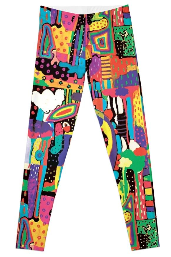 Super stretchy and durable polyester full-length leggings. Vibrant high-quality sublimation print across the front and back. Size range XXS-XL. modern surreal abstract art Artistic Stretch Multicolor Bottoms, Artistic Multicolor Stretch Bottoms, Fitted Multicolor Pants For Streetwear, Casual Multicolor Printed Leggings, Fitted Multicolor Graphic Print Leggings, Multicolor Printed Stretch Leggings, Stretch Multicolor Printed Leggings, Spring Graphic Print Stretch Leggings, Casual Fitted Bottoms With Sublimation Print