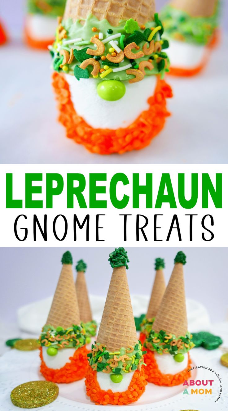 this leprechaun gnome treat is perfect for st patrick's day