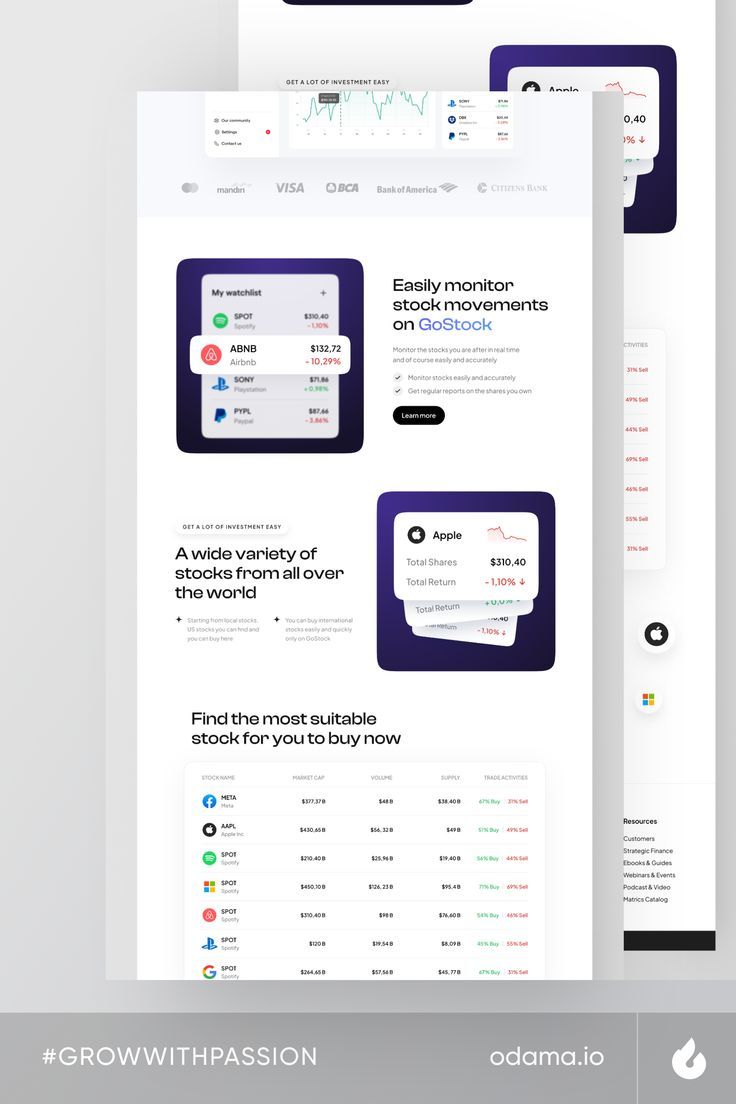 the landing page for an app that is designed to look like a website