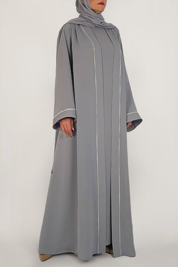 Open Gown Style, New Abaya Designs, Simple Abaya Designs, Latest Abaya Designs, Simple Abaya, Abaya Designs Latest, Abaya Outfit, Flowy Cardigans, Abaya Design