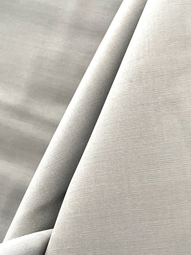 an up close shot of a plain white fabric