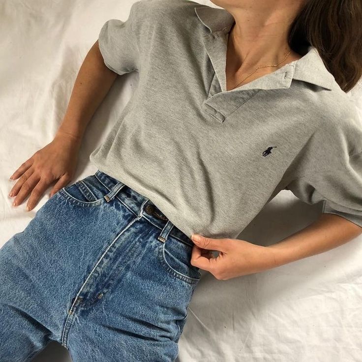 #fashion outfits Collar Shirt Outfits Aesthetic, Ralph Lauren Polo Outfits, Short Sleeve Outfits For School, Short Sleeve Outfits, Polo Ralph Lauren Outfits, Ralph Lauren Womens Clothing, Polo Shirt Outfits, Polo Outfit, Look Plus Size