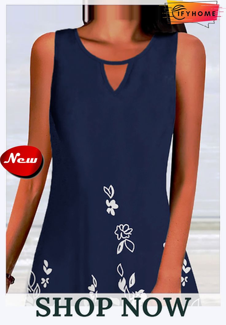 Floral Sleeveless Dress Sleeveless Vest Dress For Spring, Spring Beach Vest Dress, Casual Sleeveless Vest Dress For Summer, Casual Sleeveless Vest Dress For Spring, Casual Spring Dresses With Vest Detail, Casual Tank Dress For Vacation, Casual Spring Vest Dress, Casual Sleeveless Shift Mini Dress, Casual Summer Dress With Vest Detail