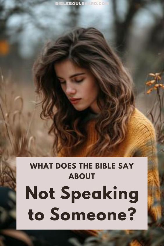 What Does the Bible Say About Not Speaking to Someone? - Bible Boulevard Love Bible Study, Spiritual Alignment, Study Topics, Bible Topics, Bible Study Topics, Bible Study Help, Best Bible Verses, Bible Study Lessons, Bible Love