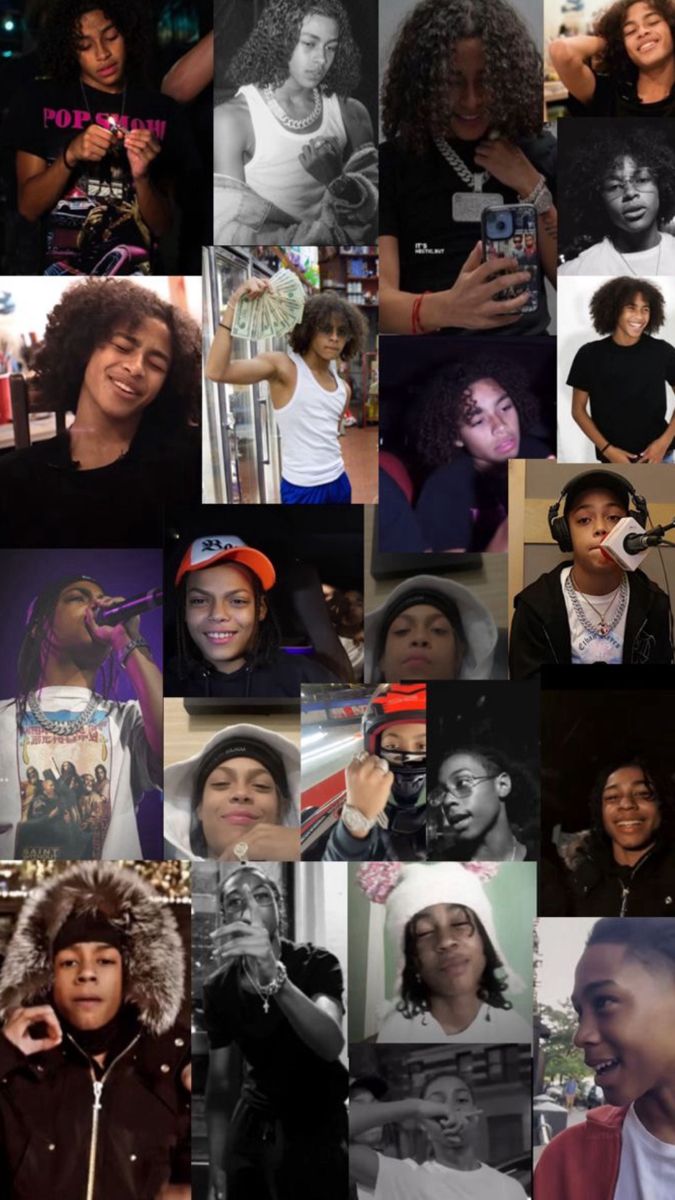 a collage of black women and men