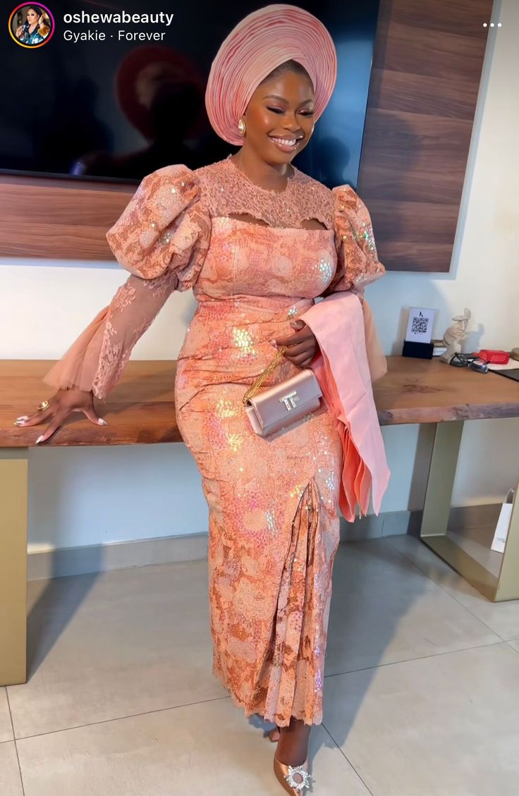 Dry Lace Gown Styles Nigerian, Madam Outfit, Damask Dress Styles Nigeria, Lace Gown Styles Nigerian, Yoruba Fashion, Latest Gown Styles, Native Clothes, Owambe Styles, Nigerian Lace Dress