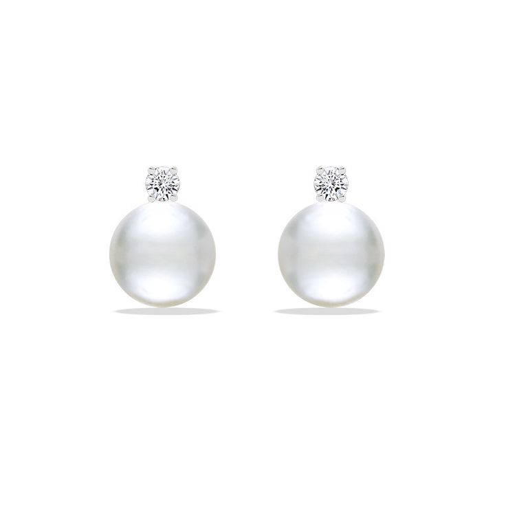 41604 - 14K White Gold - White Akoya Pearl Stud Earrings White Gold Stud Earrings, White Gold Earrings Studs, White Gold Studs, Detailed Jewelry, Pearl Jewellery, Gold Stud Earrings, Akoya Pearls, Fine Jewels, Gold Stud