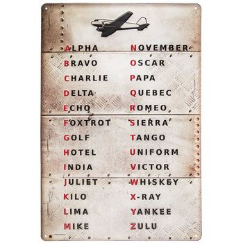 an old metal sign with the names of different countries on it, including one plane