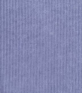 a blue rug with vertical stripes on the top and bottom, it is very soft