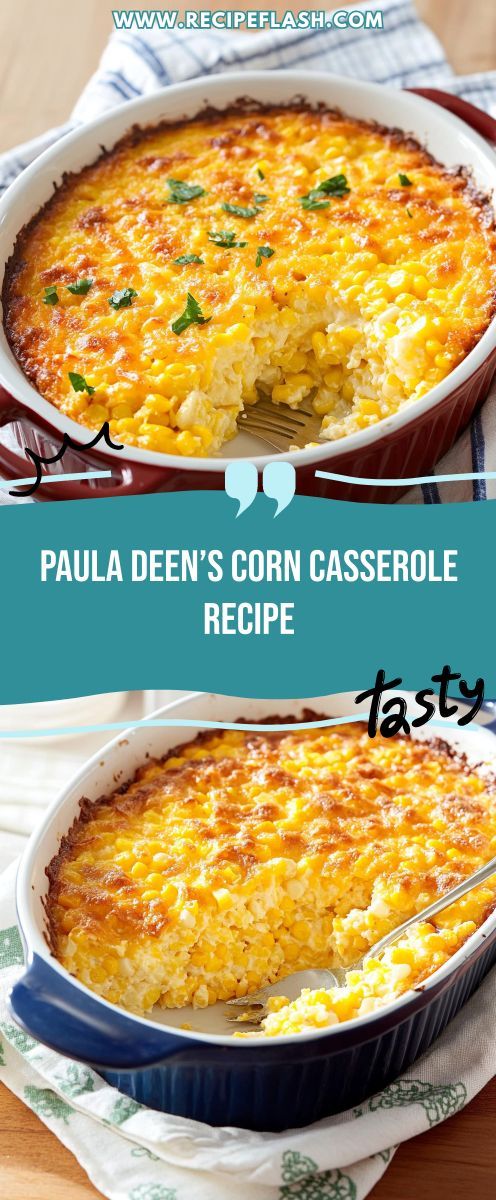 two images showing how to make an egg casserole in one pan and the same recipe