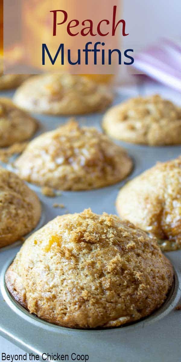 the muffins are ready to be baked in the oven for breakfast or brunch