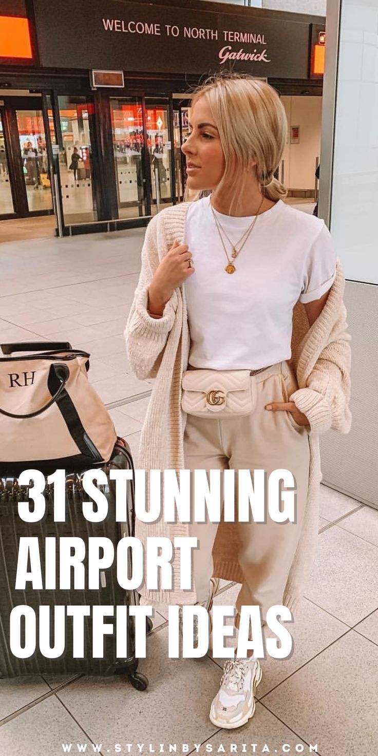 airport outfit ideas Aesthetic Travel Outfit Ideas, Cute Travel Clothes, Airport Outfit Vacation, Spring Break Airport Outfit, Airport Outfit Going To Hawaii, Travel Cute Outfit, Honeymoon Flight Outfit, Airport Vacation Outfits, Stylish Weekend Outfits