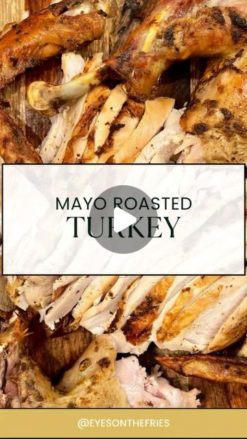 the cover of mayo roasted turkey