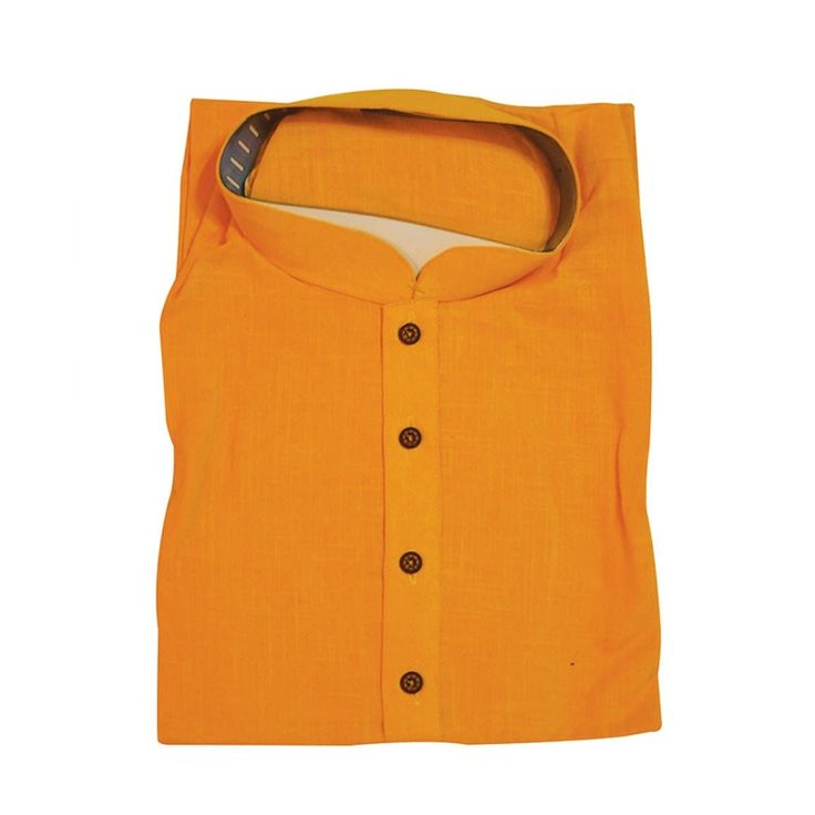 Looking for something special to wear on your next big occasion? Check out this gorgeous Round Neck Cotton Kurta! It's perfect for temples, birthdays, weddings, and other formal events. The round neck and beautiful yellow color give it an elegant look that is sure to turn heads. Whether you're looking to make a statement or simply want to feel your best, this kurta is a great choice. Made from high-quality cotton, it's sure to be comfortable as well as stylish. Don't wait any longer - order your Round Neck Cotton Kurta today! #chirosbyjigyasa #indianclothingusa Elegant Yellow Kurta For Festivals, Elegant Yellow Sets For Puja, Yellow Summer Kurta For Festive Occasions, Fitted Yellow Kurta For Summer, Fitted Orange Kurta For Summer, Yellow Formal Kurta For Festive Occasions, Yellow Traditional Wear For Summer Wedding, Yellow Traditional Wear For Summer Festive Occasion, Yellow Summer Traditional Wear For Festive Occasions