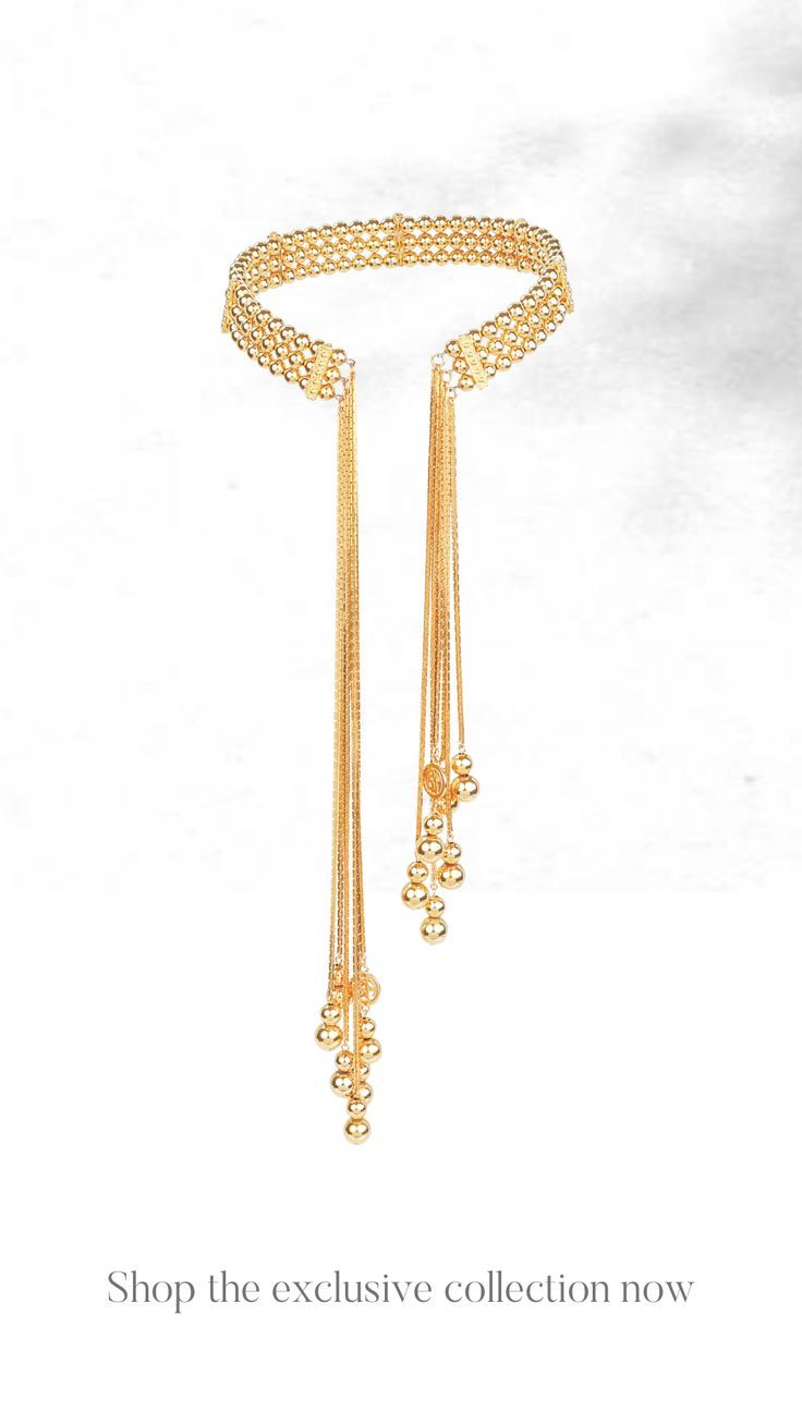 As an ode to our New York City heritage, we introduce 8th & 38th, a bold collection meant for a jubilant return to a world now unpaused. Our 8th & 38th collection expresses the sleek style of a modern muse. Gold Dangle Lariat Necklace For Parties, Gold Dangling Bead Jewelry, Gold Dangle Jewelry With Beads, Gold Dangle Jewelry With Dangling Beads, Gold Dangling Bead Earrings, Gold Party Jewelry With Dangling Charms, Elegant Gold-tone Necklaces With Dangling Charms, Gold Dangle Earrings With Gold Beads, Luxury Dangle Lariat Necklace