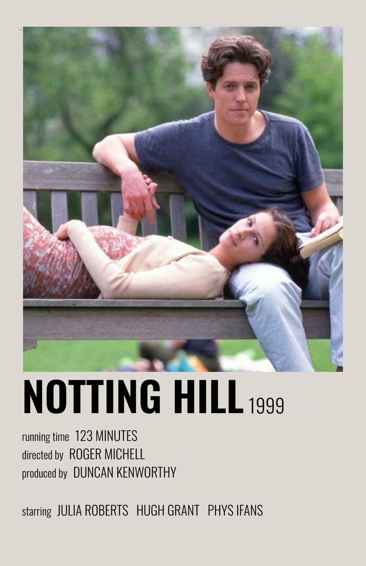 the movie poster for notting hill