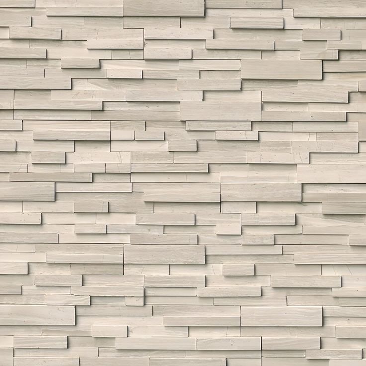 White Oak 3d Honed 6x24 Panel - heytiles Stacked Stone Panels, Marble Wall Tiles, Best Floor Tiles, Honed Marble, Stone Panels, Stone Siding, Stacked Stone, Marble Wall, Stone Veneer