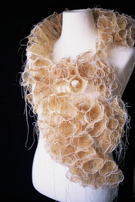 Manipulating Fabric, Surface Ornamentation, A Level Textiles, Busan Korea, Sculptural Fashion, Textiles Projects, Textiles Techniques, Body Adornment, Hand Stitch