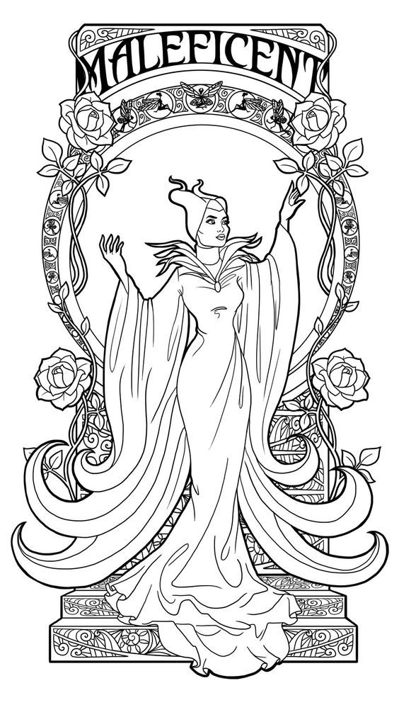 an adult coloring page with the word mulffefy on it and a woman holding a