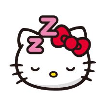 a hello kitty wallpaper with the letter z in it's center and a bow on its head