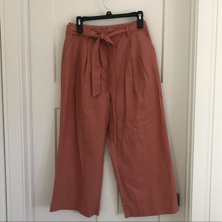 Didn't Fit Me Right, Reposhing This Item I Purchased From @Jca79. Never Worn. Nwt Questions? Leave A Comment Below! Pink Cotton Wide Leg Workwear Pants, Pink Cotton Wide Leg Pants For Work, High Waist Pink Cotton Wide Leg Pants, Pink Cotton Wide Leg Pants For Fall, Fall Cotton Pink Wide Leg Pants, Pink Wide Leg Pants With Pockets For Fall, Relaxed Fit Pink Pants For Fall, Pink Wide Leg Bottoms For Fall, Pink Relaxed Fit Pants For Fall