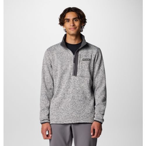 Layer like you mean it. This sweater-like fleece pullover is made to keep you warm on chilly days and features a zippered chest pocket to store small adventure essentials. Casual Fleece Sweater For Outdoor Activities, Cozy Fleece Sweater For Outdoor, Casual Half-zip Outdoor Sweater, Sporty Outdoor Fleece Sweater, Casual Half-zip Sweater For Outdoor, Cozy Outdoor Fleece Sweater, Adventure Essentials, Mean It, Half Zip Pullover