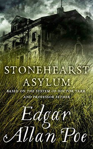 the cover of stoneheart asylum, with an old house in the background