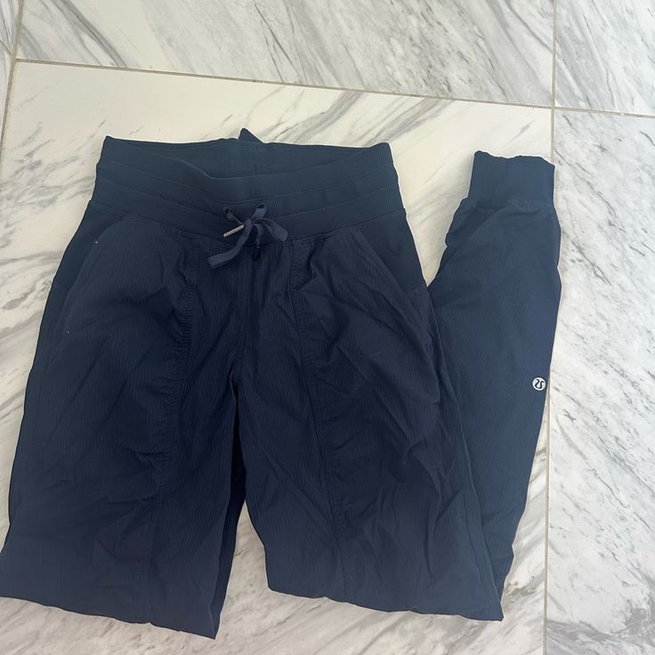 Navy Lululemon Dance Studio Joggers, Size 4, Brand New Without Tags Never Ever Worn. Lululemon Studio Pants Outfit, Dance Studio Joggers, Dancer Pants, Lulu Joggers, Navy Lululemon, Lululemon Dance Studio Jogger, Dance Studio Pants, Dance Christmas, Lululemon Pants Studio