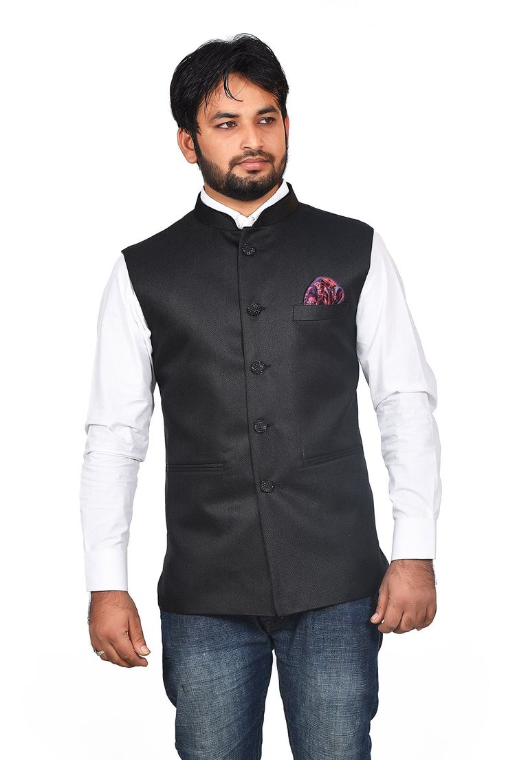 "This dress is shipped to you via a fast shipping so that normally the product is delivered to you in 3 to 5 days Only Waistcoat Jacket Style Ethnic Menswear Body Fit Size . All waist coat nehru jacket Also We Keep 2.5 Inches Extra Margin In The Dress. Disclaimer, Product Colour may slightly vary due to photographic lighting sources or your monitor settings. Care Instructions: Dry clean only When to wear: Suitable for both winter and summer season =waistcoat nehru jacket= Impress everyone with y Festive Designer Nehru Jacket With Stand Collar, Formal Cotton Bandhgala For Festive Occasions, Cotton Bandhgala For Formal Festive Occasions, Designer Cotton Nehru Jacket With Dabka, Elegant Cotton Nehru Jacket For Festive Occasions, Formal Cotton Sherwani For Festivals, Cotton Long Sleeve Nehru Jacket For Weddings, Long Sleeve Cotton Nehru Jacket For Wedding, Cotton Nehru Jacket With Long Sleeves For Wedding