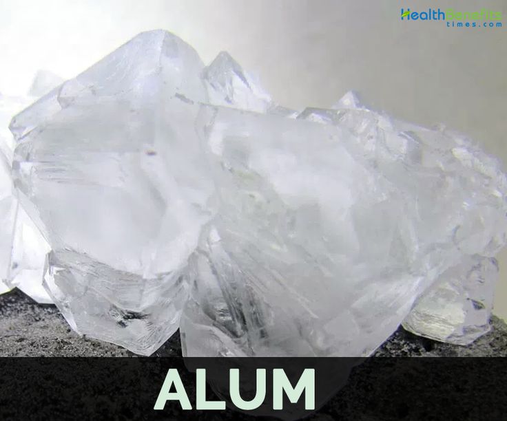 Alum is definitely the name usually provided to two common salts: potassium aluminum phosphate as well as ammonium aluminum sulphate. In its naturally occurring state, the substance has been utiliz… Alum Stone Benefits, Alum Uses, Canker Sore Remedy, Alum Powder, Bath Benefits, Mouth Wash, Muscle Cramps, Mouth Rinse, Menthol Crystals