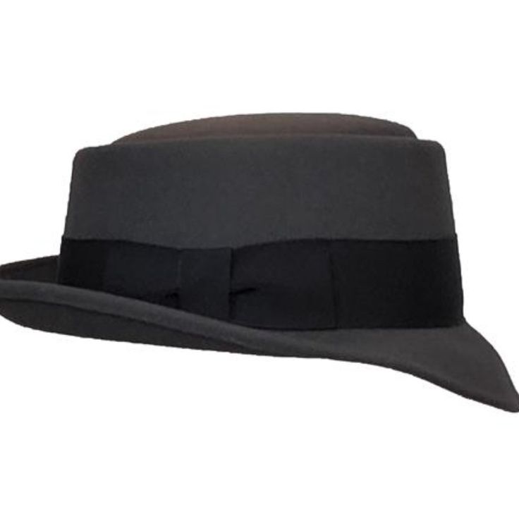 Versatile Hat For Formal And Casual Occasions, Everyday Wear Or Costume. Broadway Quality Made In Usa, 100% Wool Porkpie Hat. Color: Gray Size Guide: American / Nearest 1/8 Inch / Metric Cm / Size Code 6 3/4 21 1/8 54 Small 6 7/8 21 1/2 55 Small / Child L 7 21 7/8 56 Medium 7 1/8 22 1/4 57 Medium 7 1/4 22 5/8 58 Large 7 3/8 23 59 Large 7 1/2 23 1/2 Classic Gray Hat Bands With Flat Brim, Classic Gray Flat Brim Hat Band, Classic Gray Flat Brim Hat, Classic Gray Hat With Short Brim, Classic Gray Brimmed Hat, Classic Brimmed Bucket Hat, Classic Winter Fedora Mini Hat, Classic Gray Wide Brim Fedora, Gray Brimmed Hat For Kentucky Derby