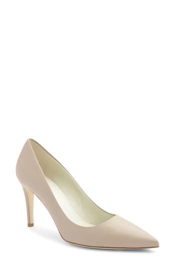 Clean, classic style defines a versatile pointy-toe pump lifted by a stiletto heel. 3" heel Cushioned footbed Leather upper, lining and sole Made in Italy Bruno Magli, Stiletto Heel, Women's Pumps, Stiletto Heels, Kitten Heels, Classic Style, Leather Upper, Size 7, Nordstrom