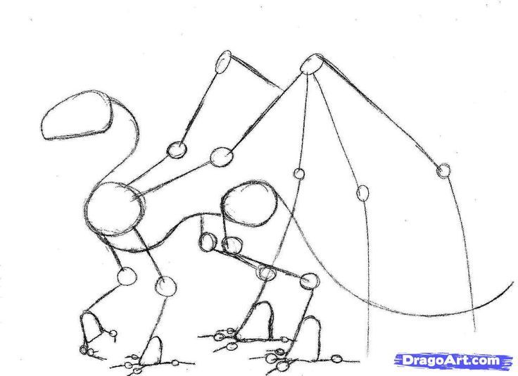 an image of a drawing of a man in the shape of a tent with circles around him