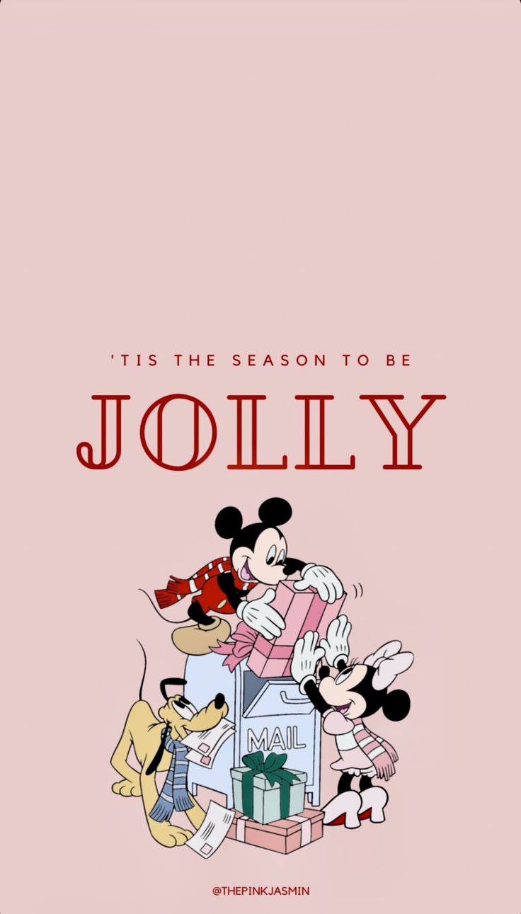 the poster for disney's animated movie, it's the season to be jollyy