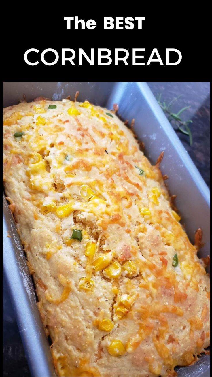 Cornbread Cornbread Recipe With Creamed Corn From Scratch, Fancy Cornbread Recipe, Cornbread With Mayonnaise Recipe, Cornbread Loaf Recipe, Cornbread Recipes Homemade, Sweet Cornbread Recipe From Scratch, Best Cornbread Recipe Moist, Spoonbread Cornbread, Best Mexican Cornbread Recipe