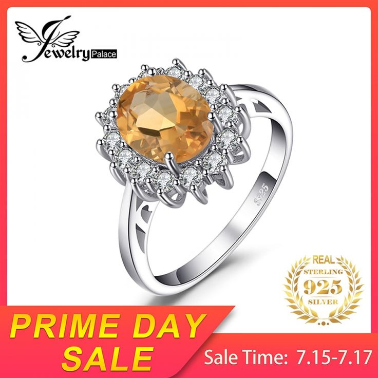 Princess Diana Citrine Halo Ring  Price: 30.00 & FREE Shipping  #dreamcatchersph  #nativeamericanartist#bohochild  #gypsystyle  #SpiritualWarfare  #meditationworkshop Citrine Halo Ring, Citrine Birthstone, Gold Topaz, Yellow Gemstones, Native American Artists, November Birthstone, Halo Ring, Halo Rings, Princess Diana