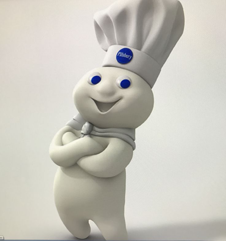 a cartoon character with a chef's hat on and arms crossed in front of him