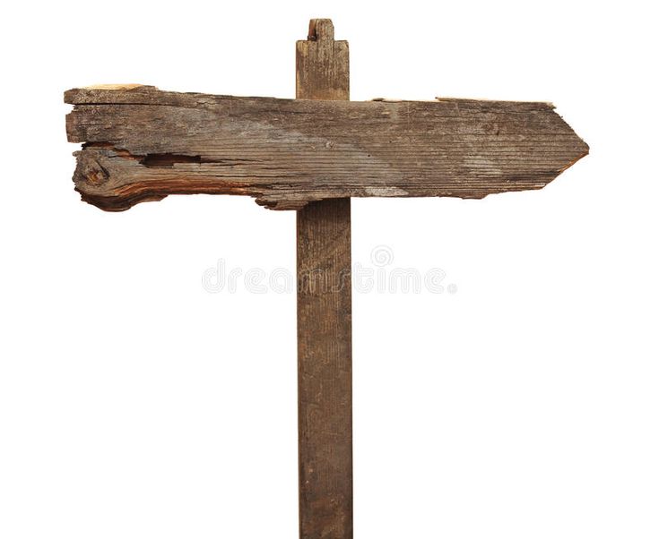 an old wooden signpost with a white background royalty images and clippings are included in this image