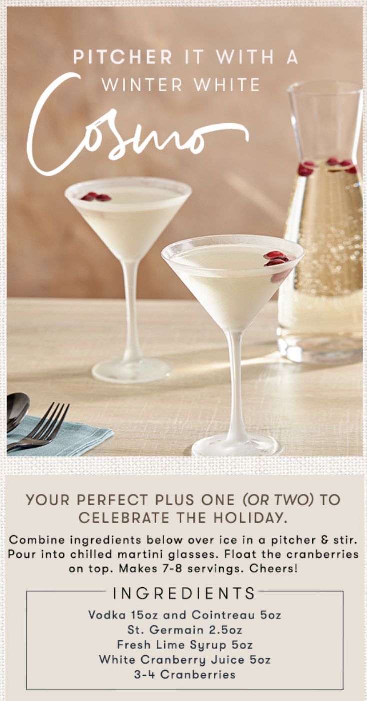 an email post for a casino resort with two martinis and champagne glasses on the table