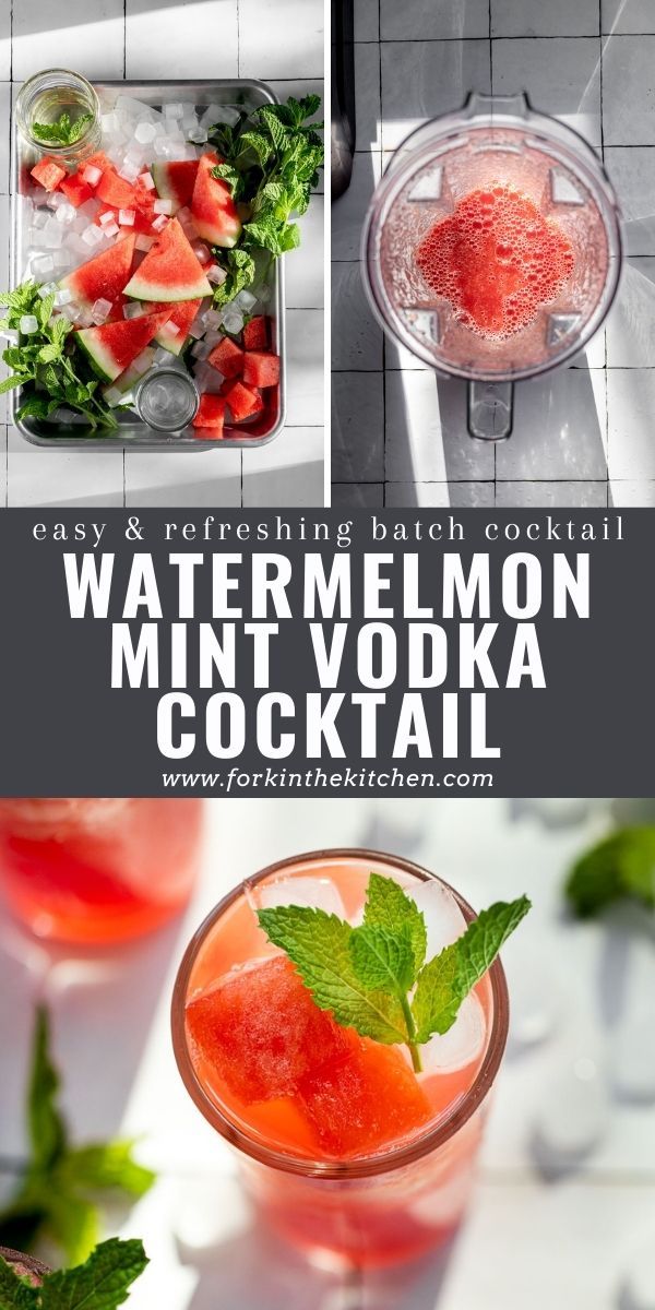 Mint Cocktails Vodka, Watermelon Cocktail Vodka Summer Drinks, Watermelon Mint Cocktail, Fresh Watermelon Cocktail, Watermelon Cocktail Vodka, Watermelon Vodka Drinks, Cocktail With Vodka, Watermelon Mint Lemonade, Cocktails Made With Vodka