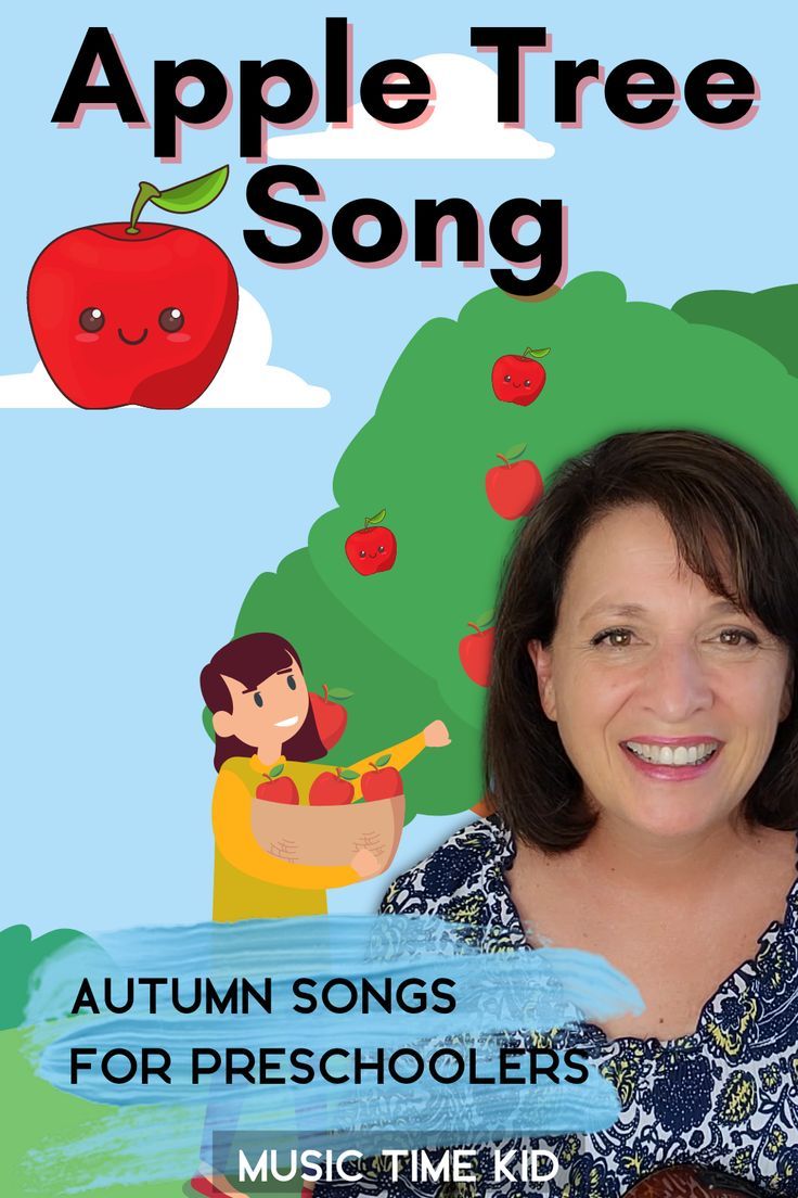 autumn songs for preschoolers apple Apple Tree Song, Apple Tree Counting, Autumn Songs, Songs For Preschoolers, Apple Song, Trees For Kids, Ideas For Autumn, Fall Songs, Activities For Preschoolers